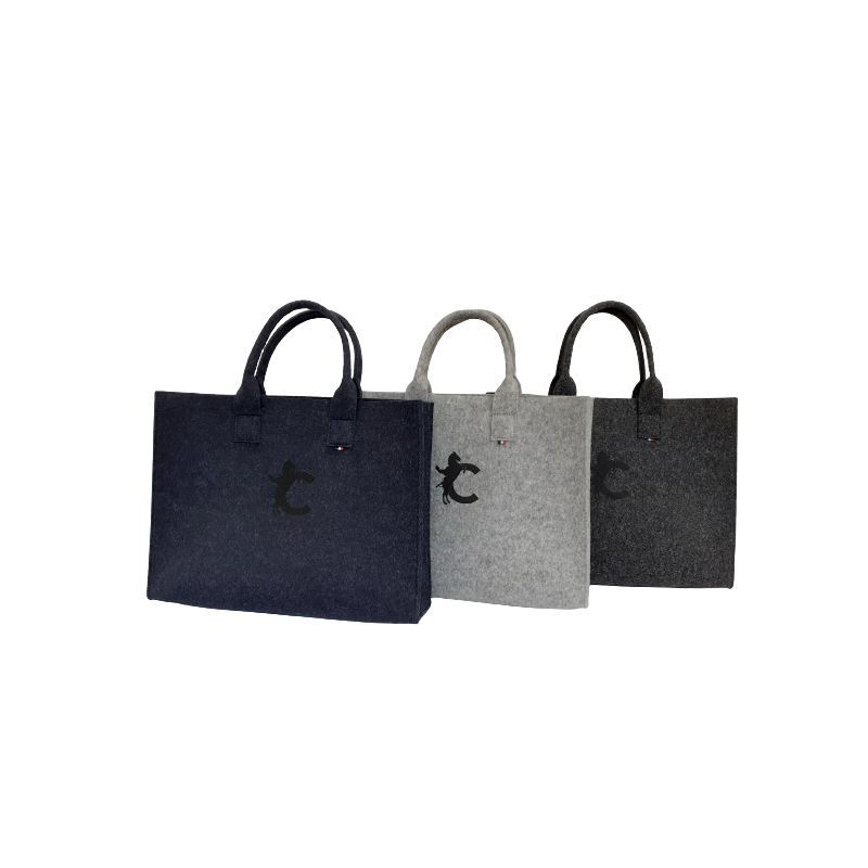 Sac cabas Cadre noir en feutre
