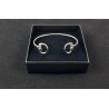 Bracelet jonc "mors"