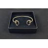 Bracelet jonc "mors"