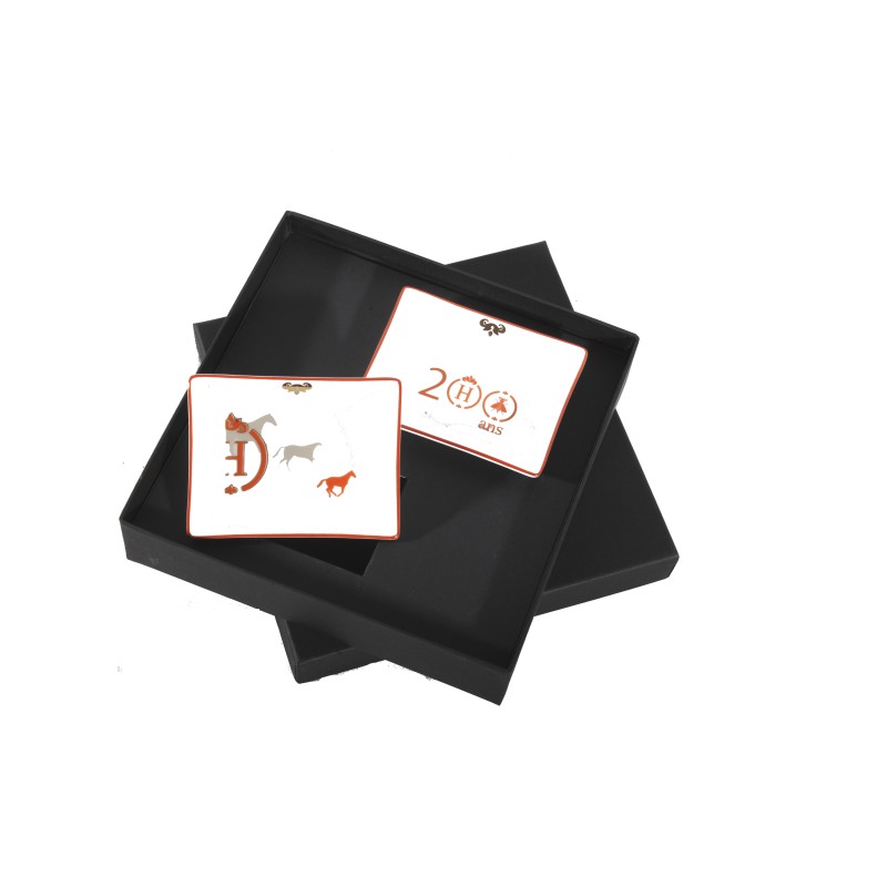 Duo de mini vide-poches Haras nationaux