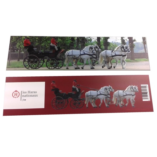 Marque-page en relief Haras nationaux